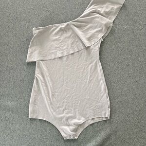 Zara one-shoulder bodysuit